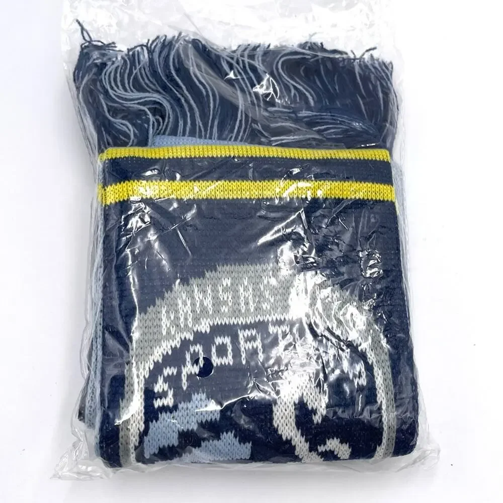 BUNDLE - SPORTING KC soccer team scarves (2) NEW in bag